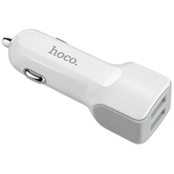 hoco. Auto punjač za smartphone, 2 x USB, 5V / 2.4 A - Z23 Grand Style Dual port - Image 4