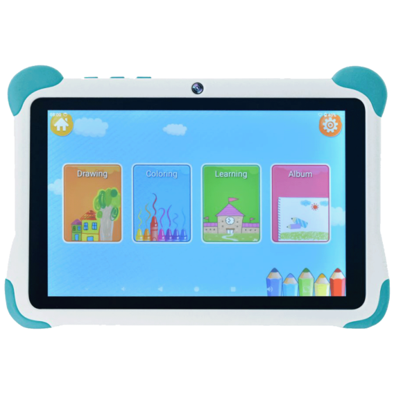 MeanIT Tablet 8", Android 14 Go, 3GB / 32GB, WiFi - K28 Fun Kids