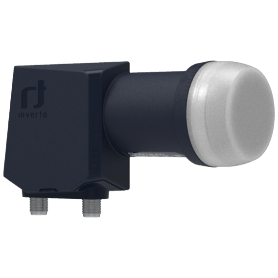 Inverto LNB Twin, šum 0,2dB, Premium, DVB-S2 ( HD - UHD ) - IDLP-TWL413-PREMU-OPN